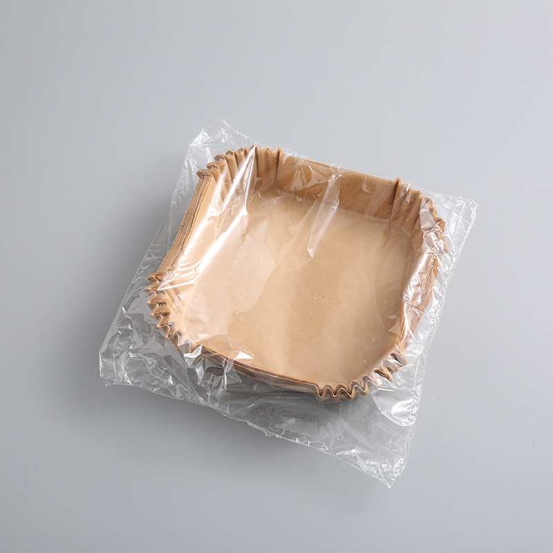 Square food grade air fryer paper oil-absorbing paper household oven air fryer baking special anti-oil anti-stick paper 