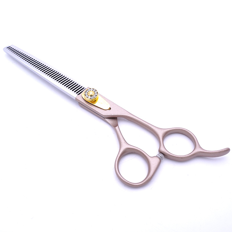 Directo de fábrica de 7 pulgadas de acero inoxidable de alta gama tijeras para mascotas profesional mascota belleza tijeras de corte de pelo tijeras de adelgazamiento del perro