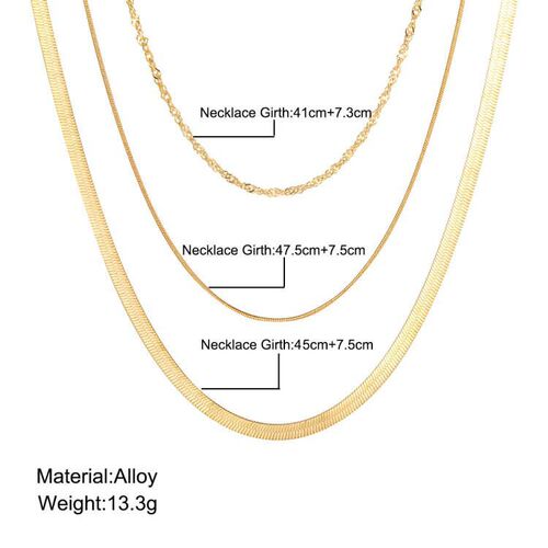 Shein Double Layer Snake Bone Necklace for Women, European and American High-End, Light Luxury, Unique Retro Snake Bone Necklace