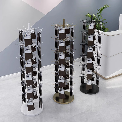 Sock display rack, phone case display rack, shelf, glove display rack, lipstick display rack, stall accessories, rotating floor-standing hanger
