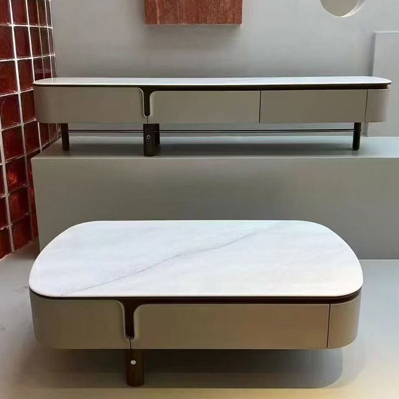 커피 테이블 + TV 캐비닛 조합 [오프라인 인기 모델]