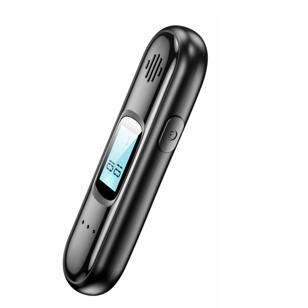 工厂直销 带日本单位的呼吸式酒精测试仪 红绿黄三色报警指示灯