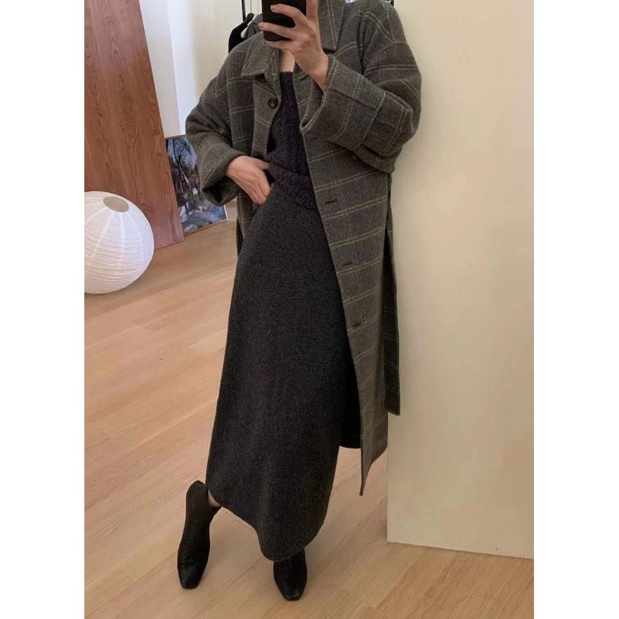Temperament Goddess Fan Woolen Coat Image 3
