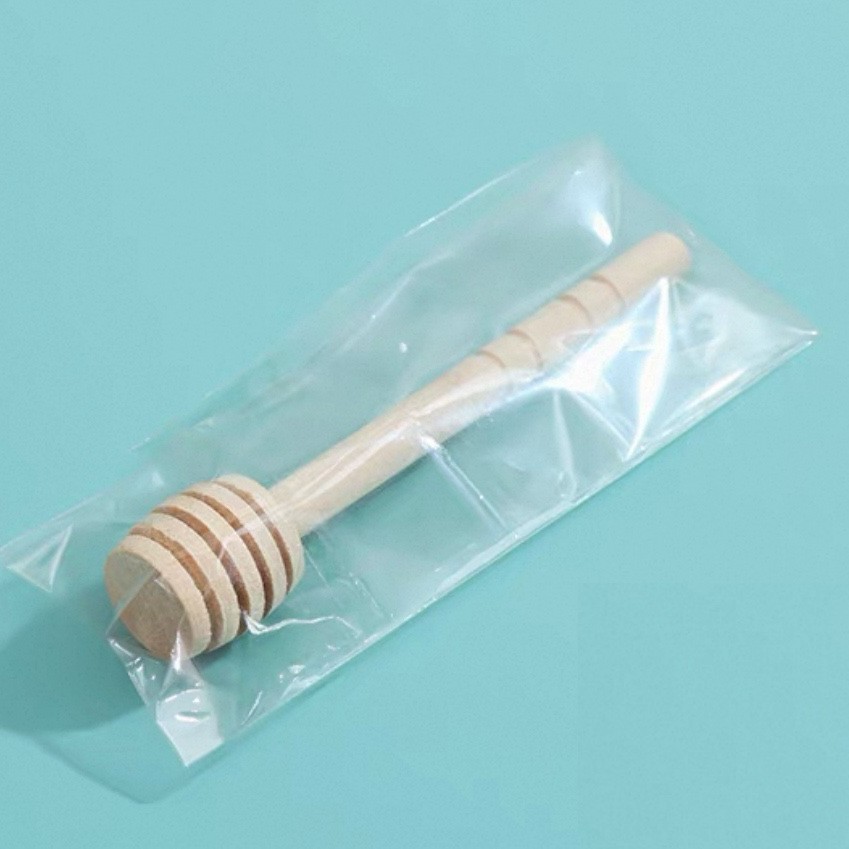 Palo de miel de madera Palo de mezcla de madera maciza creativo Palo de miel Palo de mermelada Palo de café con leche Palo de miel Suministro de fábrica