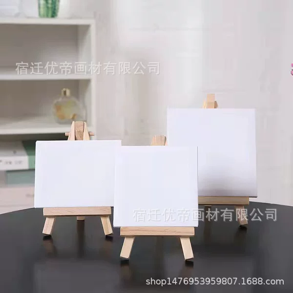 Easel frame set wholesale cotton mini oil painting frame support sample