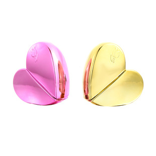 Spot Screw Mouth B035-25Ml Heart-Shaped Design Convenient Spray Perfume Empty Bottle Mini Cosmetic Press Bottle