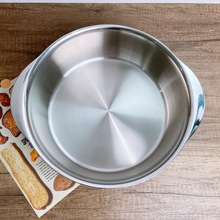 厂家批发18/10不锈钢火锅盆多功能盆和面盆锅不挑炉灶沙拉盆一锅