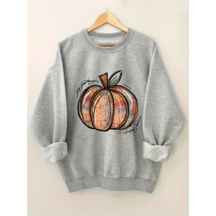 H 74068 Halloween Pumpkin Sweatshirt �ϹψD�����e�l��