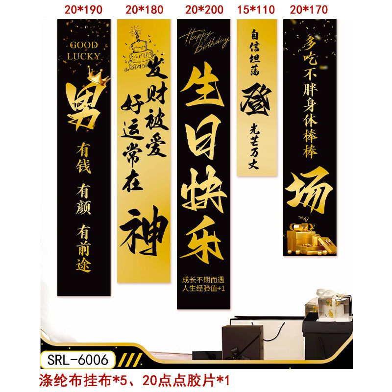 Cumpleaños escenario de decoración pancarta de niños aniversario feliz cumpleaños conjunto nuevo fondo de fiesta tela colgante