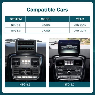 wireless CarPlay screen: Car display
