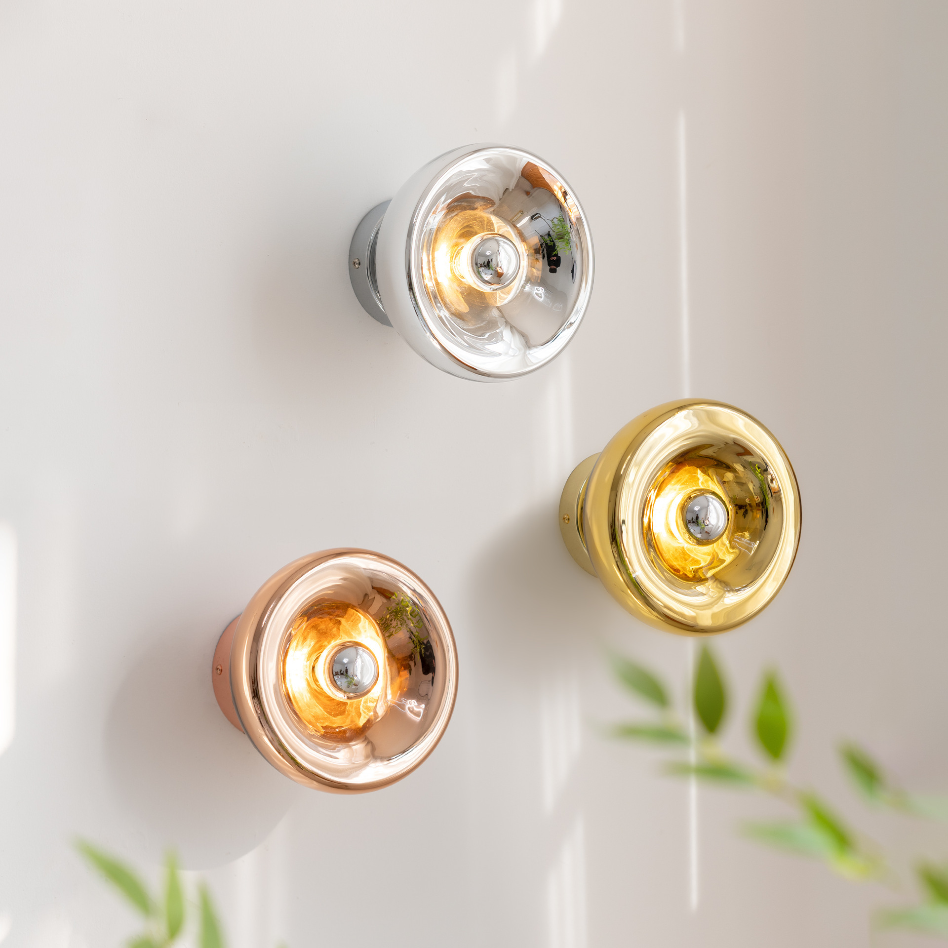 Luz decorativa lujosa lámpara de pared de dormitorio lámpara de fondo sala de estar atmósfera de vidrio comedor lámpara de cabezal de cama lava pared de roca luz cabeza moderna