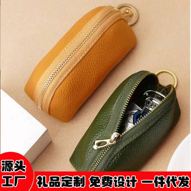 Polyurethane capacious key bag, card holder, wallet, car keys, universal case, new collection