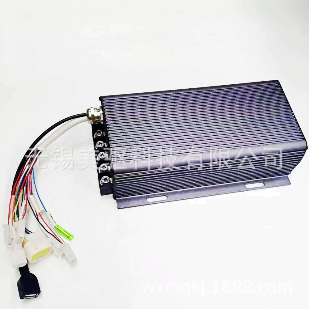 Контроллер для внедорожного электровелосипеда 96V80A, контроллер для электромотоцикла, электромобиля, аккумуляторного транспортного средства, контроллер для бесщеточного двигателя.