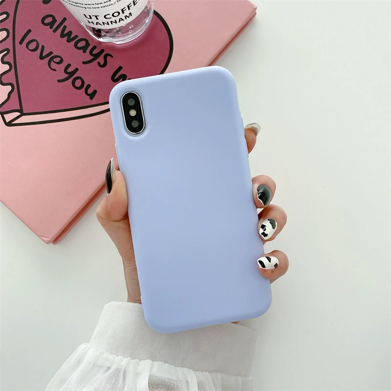 Яблоко, совместимый силиконовый чехол для телефона, матовый iPhone 12, iPhone12 Pro, iphone, 11