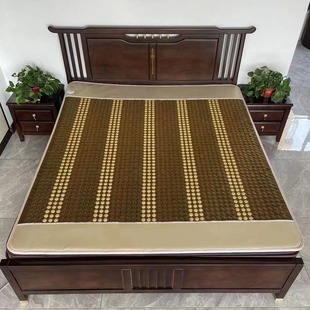 Three-color germanium stone heating mattress electric heating single mattress beauty salon sweat steaming health pad far infrared energy