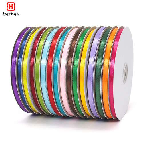 Manufacturer wholesales 0.6cm ribbon, 6mm ribbon, gift wrapping ribbon, braided hair ribbon, framing ribbon