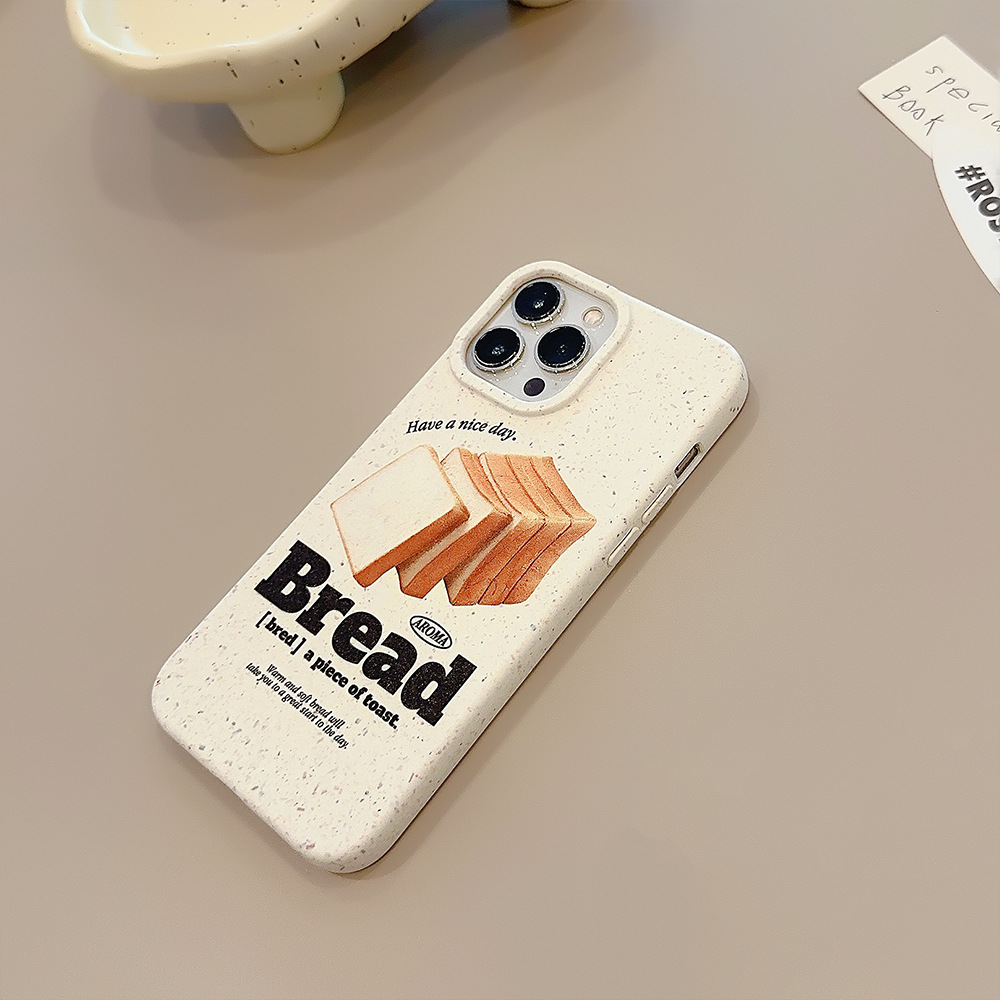 Coque de protection pour iphone pro max plus motif pain grillé_voghion.com