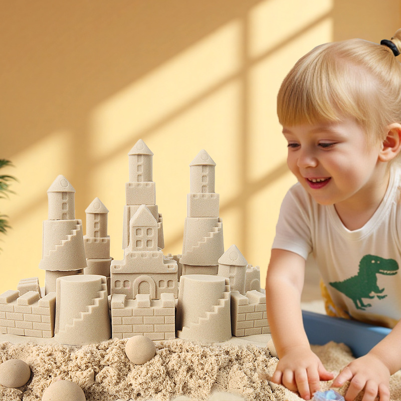 イビサ子供用スペースおもちゃの砂セット屋内マジックサンド安全ノンスティック手無臭パワーサンド卸売