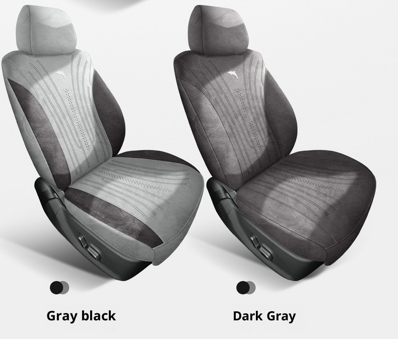 New Dolphin Smart Driving Edition Rams Saddle Car Seat Cushion Overseas Right-Hand Drive Seat Cover Cross-Border Full-Coverage Car Seat Cushion