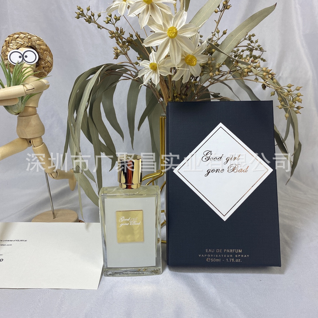 Perfume de comercio exterior transfronterizo buena chica mal paquete simple 50ml amor no tímido bosque de bambú profundo fantasma negro al por mayor