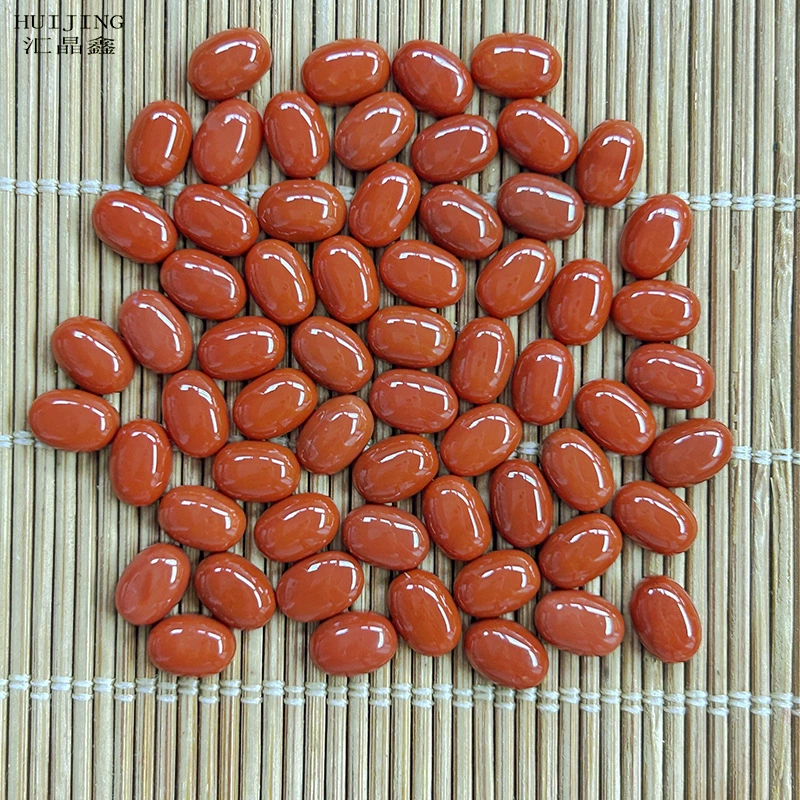 Кабошон из южного красного агата, полноцветный, с богатой текстурой, цвета хурмы, овальный кабошон, оптовая продажа драгоценных камней, необработанные камни.