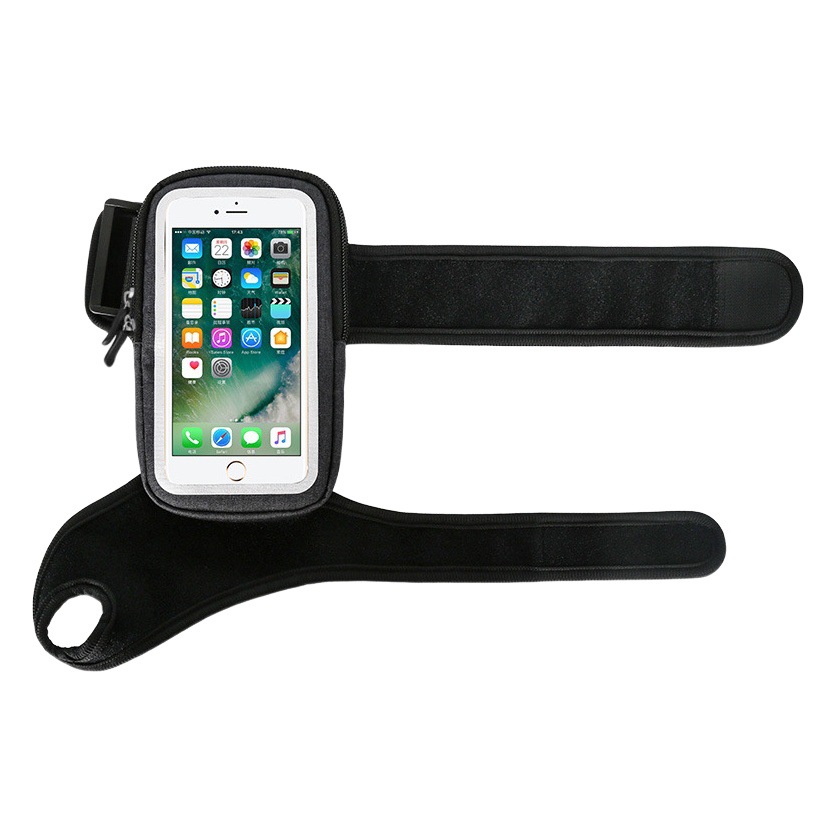 Cycling Wrist Bag Men's and Women's Outdoor Sports Fitness Arm Cover 7-inch Large Capacity Universal Mobile Phone Arm Bag Sweat-proof