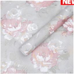 Dream Back Garden Net Red Art Papel de embalaje Papel de embalaje de flores de sentido avanzado Papel de embalaje de flores de peonía Papel de embalaje de ramo de pintura al óleo