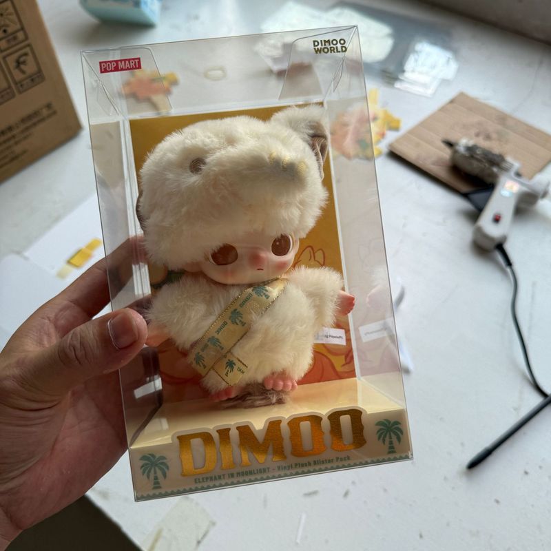 泡泡玛特POPMART Dimoo搪胶泰国限定毛绒公仔潮流礼物可爱|undefined
