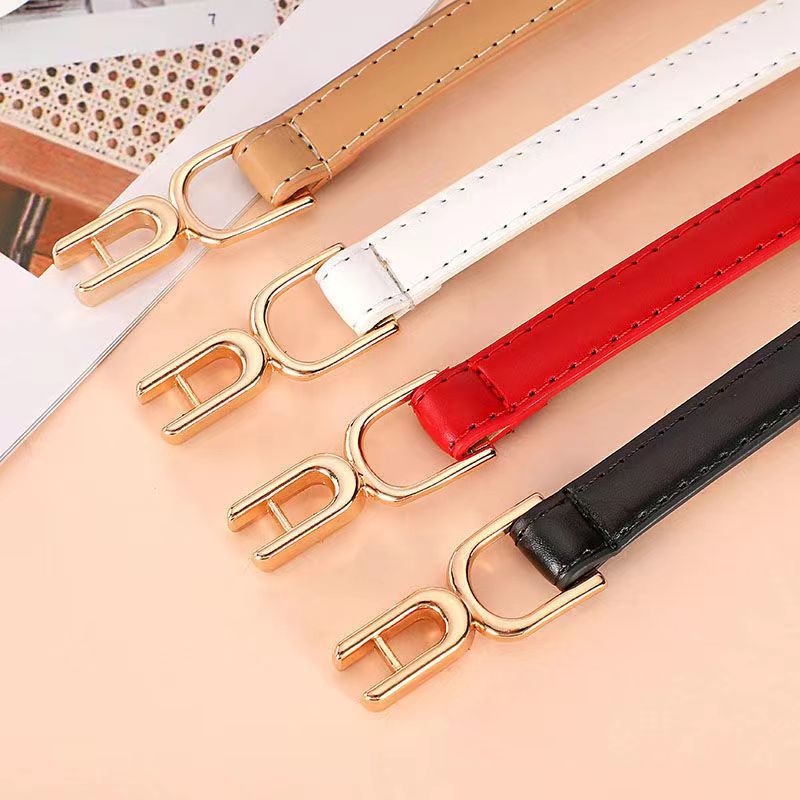 Fashionable universal leather belt