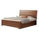 New Chinese Style 1.8 m Double Bed Solid Wood Bed Modern Simple Economical 1.0m Single Bed Frame 1.5 m Home Bed
