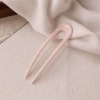 Fuchsia Chinese hairpin, 11cm
