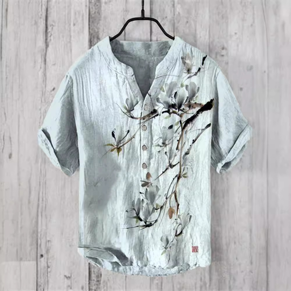 summer trend Japanese retro fashionable shirt