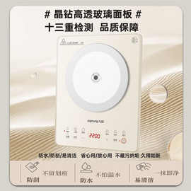 九.阳C22S-N215电磁炉家用款小型电陶炉大功率炒菜锅一体电池炉