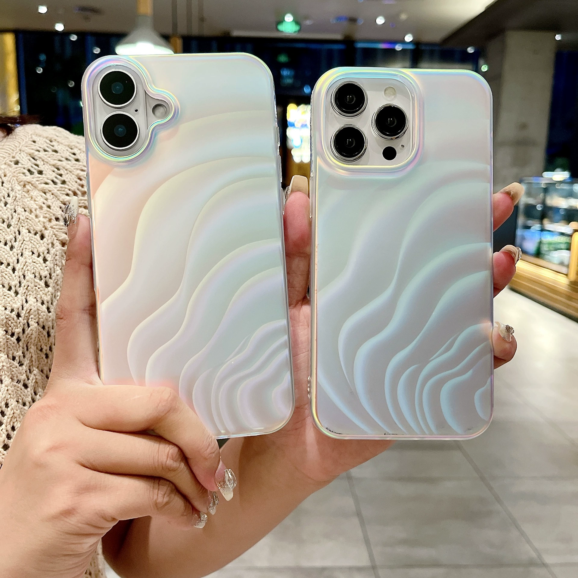 Apple, совместимый волнистый чехол для телефона, iPhone 15, защитный чехол, iphone, 15promax