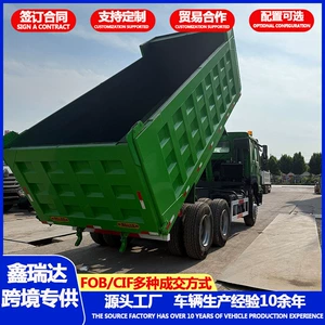 Directly from the manufacturer: Howo heavy-duty dump truck, open-pit mine earthmoving transporter, cross-border mining transport tipper truck