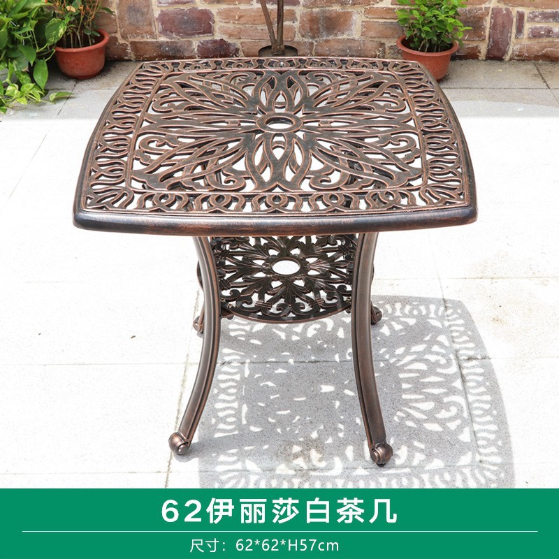 62cm Elizabeth mesa de té (2 piezas)
