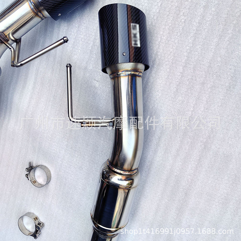 Suitable for NEXT-GEN RANGER RAPTOR double-row 2022 V6 and 3.0 displacement middle and rear exhaust pipes