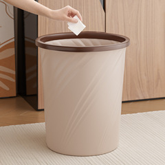 自主設計ゴミ箱家庭用軽贅沢高級感トイレゴミ箱大容量圧輪紙餃子