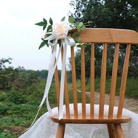 婚车装饰用品;鲜花花艺制品;拉花、彩带