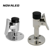 316不锈钢船用门吸加厚房车弹簧式定门器游艇强磁防撞固定门碰钩