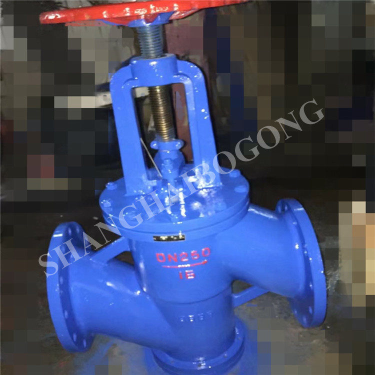 直通式衬氟截止阀J41F46-10C 手动铸钢截止阀 法兰式F46衬氟阀门