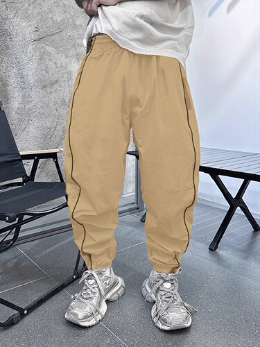 Men's Casual Loose Fit Joggers Chic Street Style Sport Cross-border