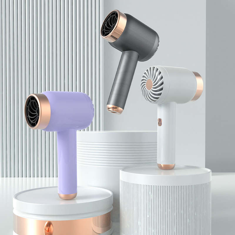 無線ヘアドライヤー充電ドライヤー家庭用携帯無充電寮用マイナスイオン冷熱ヘアドライヤー速|undefined