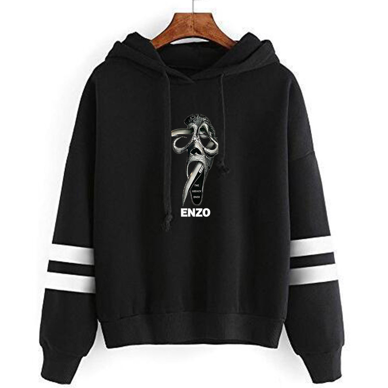Wild Horse Men's Clothing Factory Store Cross-Border New Product Sweet Long-Sleeve Double-Bar Hooded Sweatshirt Wholesale Wild Horse Men's Clothing Factory Store Cross-Border New Product Sweet Long-Sleeve Double-Bar Hooded Sweatshirt Wholesale