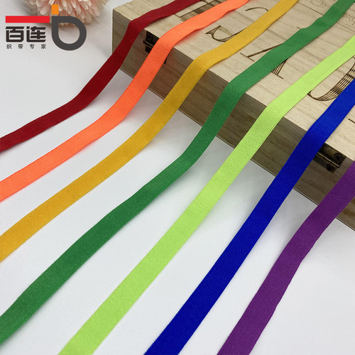 1cm elastic elastic band wholesale colorful back neck webbing underwear shoulder straps sweatshirt piping hemming strips clothing accessories