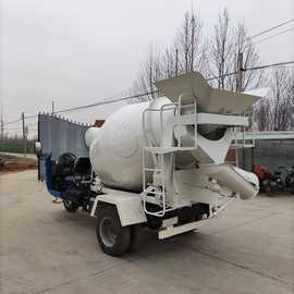 水泥搅拌车小型农用混凝土车 2方3方商砼罐车图片搅拌干料运输车