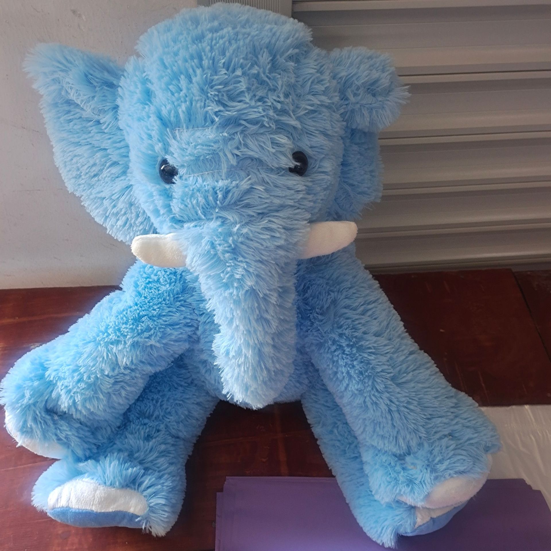 Elephant plush toy doll cute simulation baby elephant doll children's birthday gift cute holding bed
