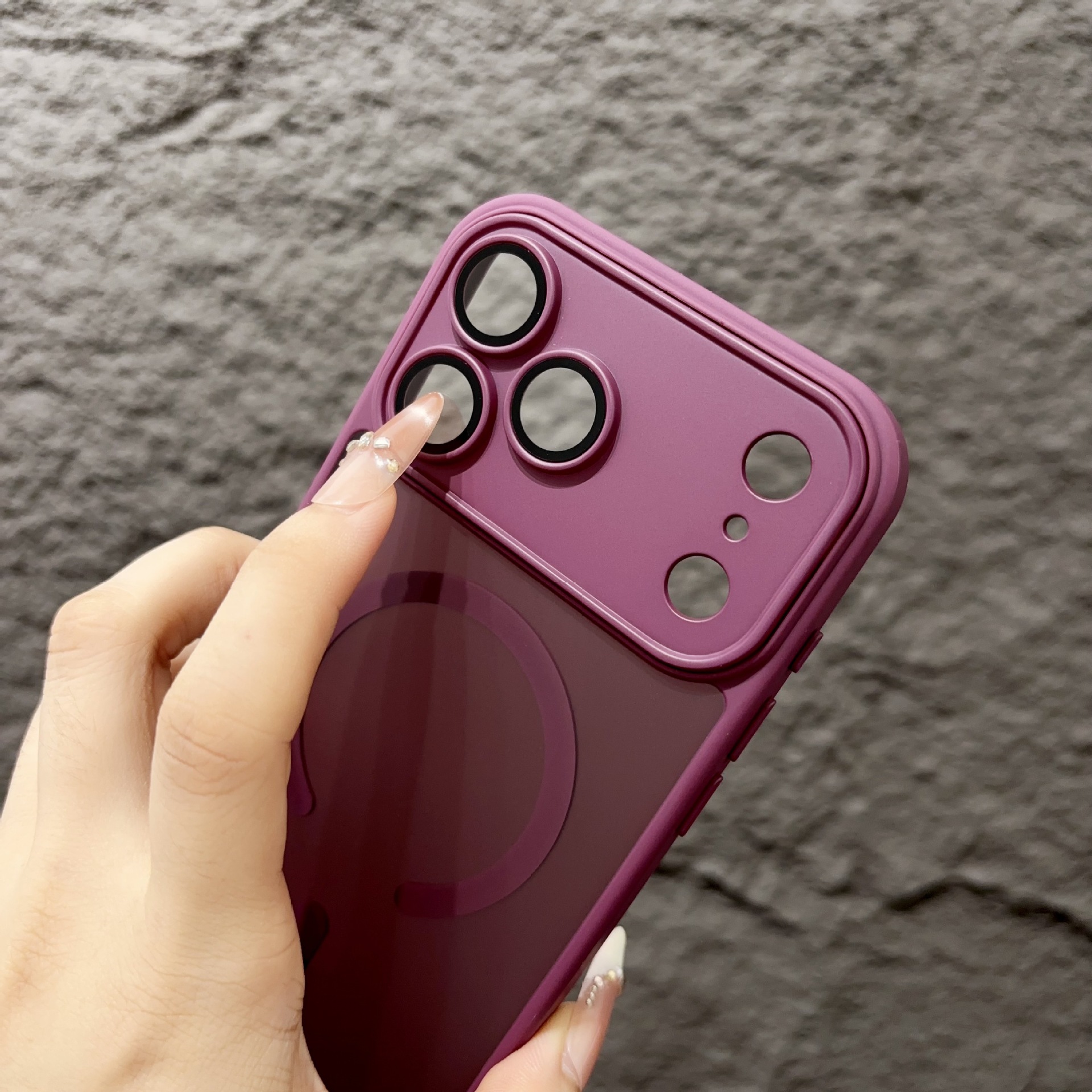 Funda Magnética para Celular para iPhone 17 / 18 Pro, PC, Mate, Anticaídas