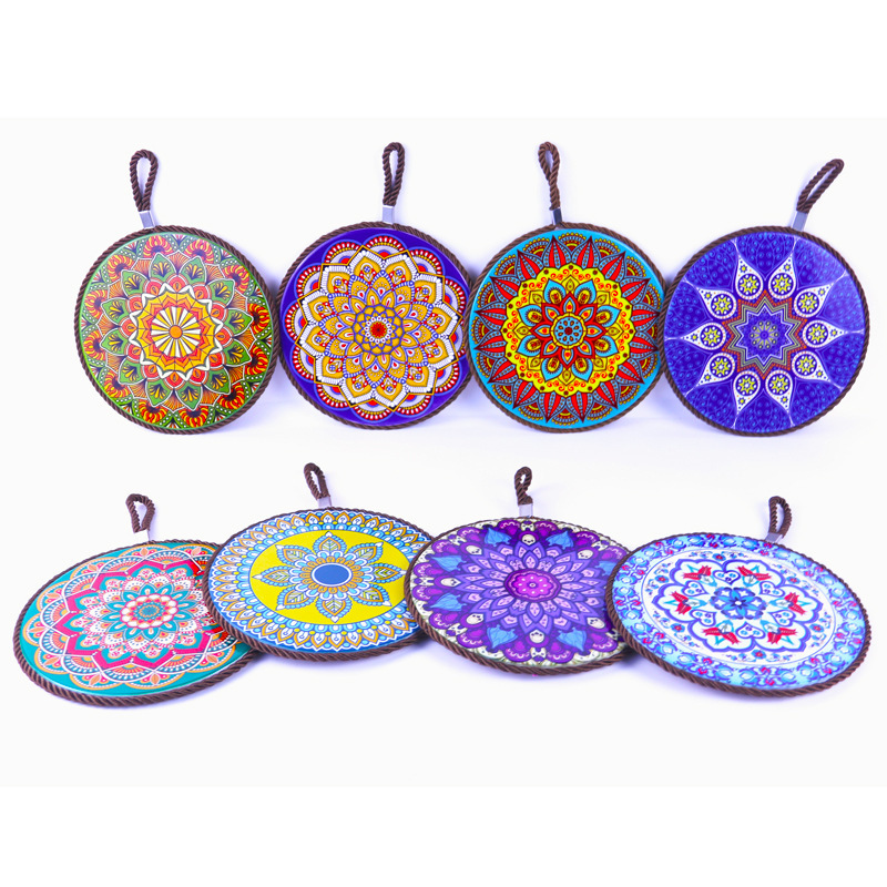 Customized European Accessible Luxury Ceramic Insulation Mats, Pot Mats, Table Mats, Household Insulated Kitchen Bowl Mats, American Plate Mats and Coasters