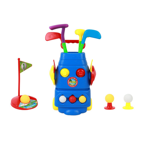 Cross-border children's golf toy set kindergarten interactive game boy outdoor sports sports ball